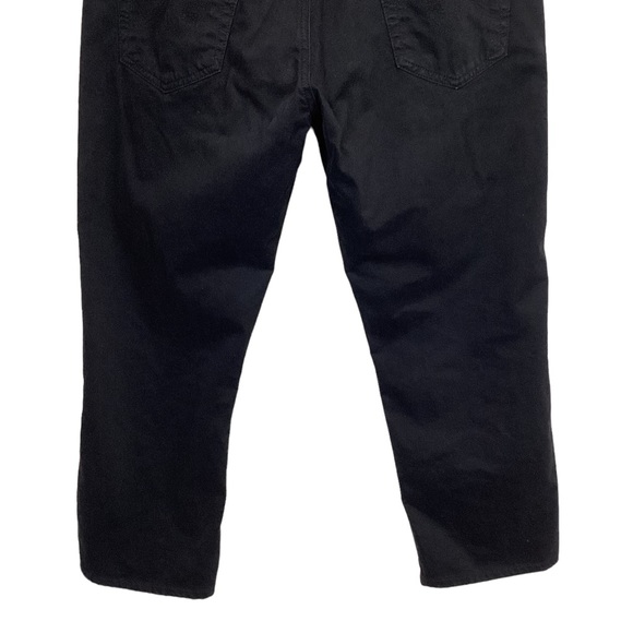 AG Adriano Goldschmied Tellis Jeans Mens Black Cropped Inseam 25” - Picture 6 of 9